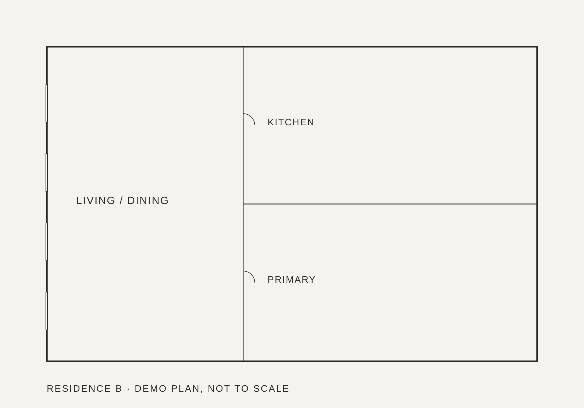 Residence B floor plan